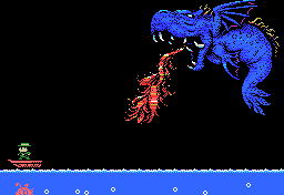 Bahamut battle screen